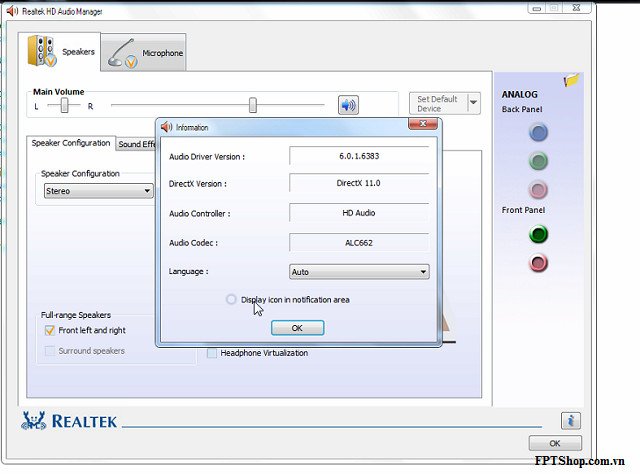 khắc phục lỗi loa laptop không nghe được 11