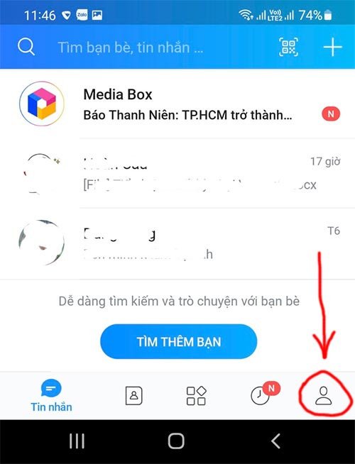 Kiểm tra lịch sử đăng nhập Zalo để thoát tài khoản từ xa