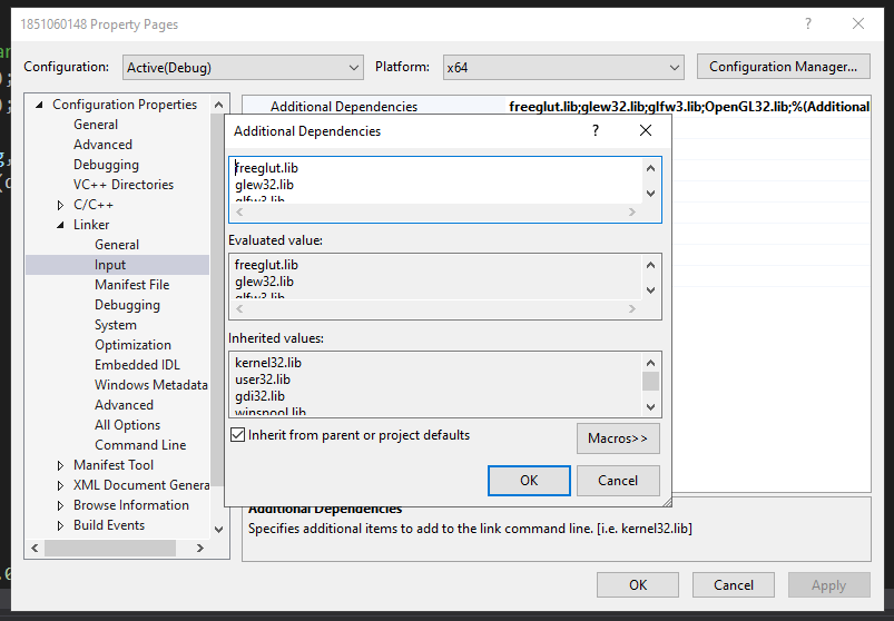 Các thư viện cần thiết cho bài tập lớn đồ họa máy tính