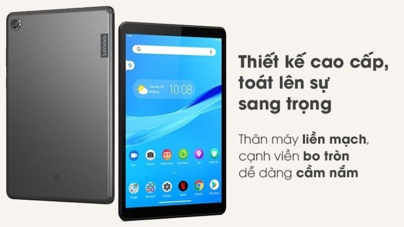 Máy tính bảng Lenovo Tab M8 hiệu năng ổn định cho bé học