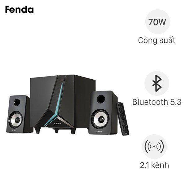Loa 2.1 có subwoofer riêng giúp tăng bass cho loa máy tính hiệu quả