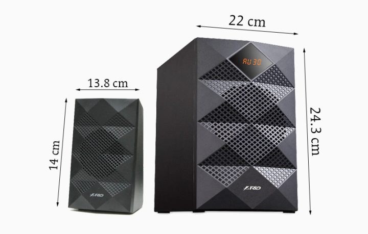 Tổng thể loa Fenda A180X sang trọng và hiện đại