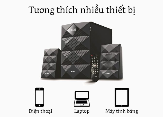 Hướng dẫn sử dụng loa Fenda A180X với các thiết bị