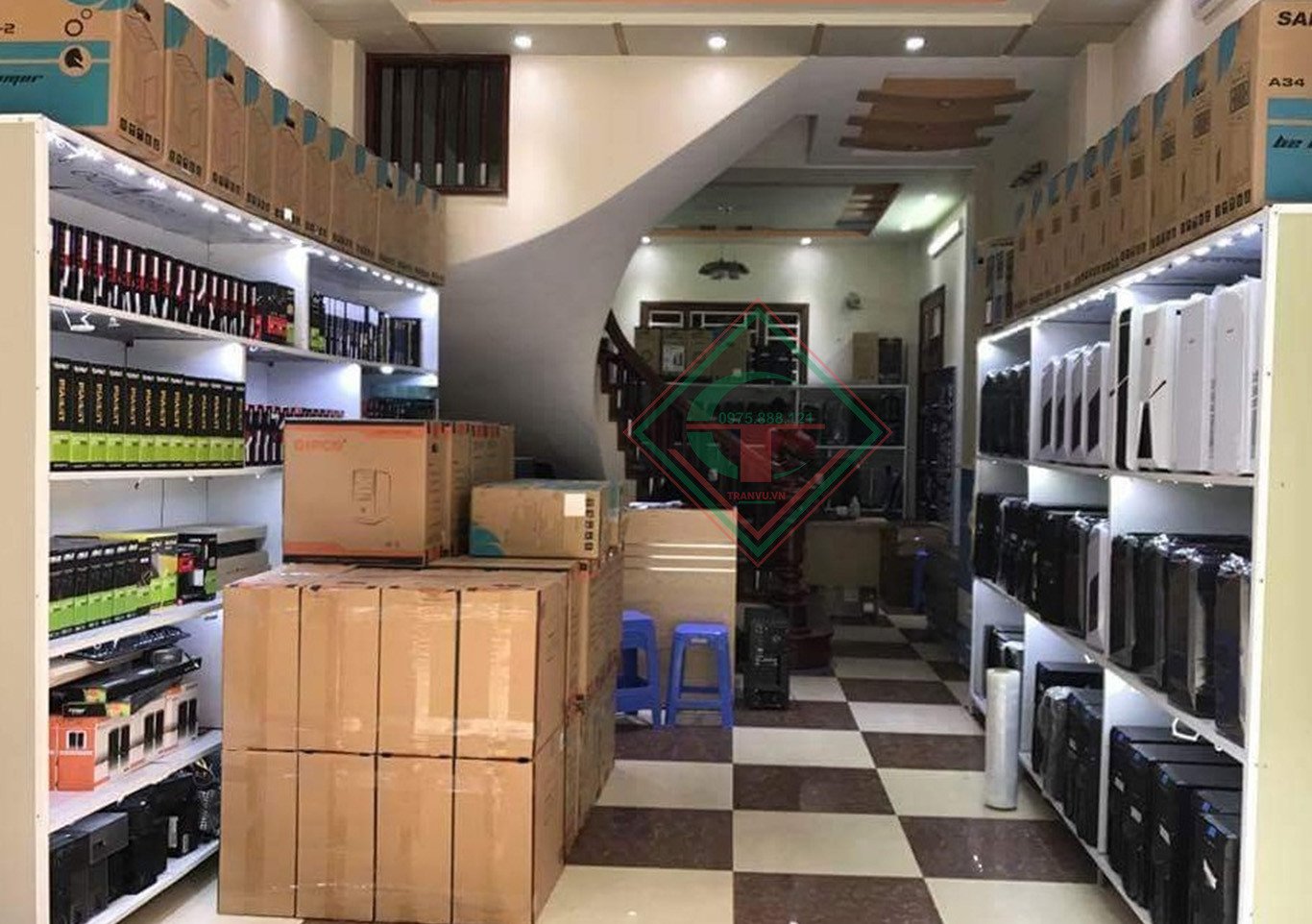 Logo maytinhgiaphat.vn (Trần Vũ Computer)