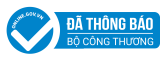 Hình ảnh chứng nhận website thương mại điện tử đã thông báo với Bộ Công Thương Việt Nam