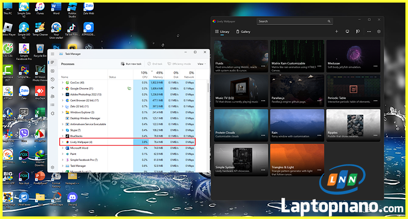 Lời khuyên tối ưu khi dùng hình nền động cho máy tính Win 10