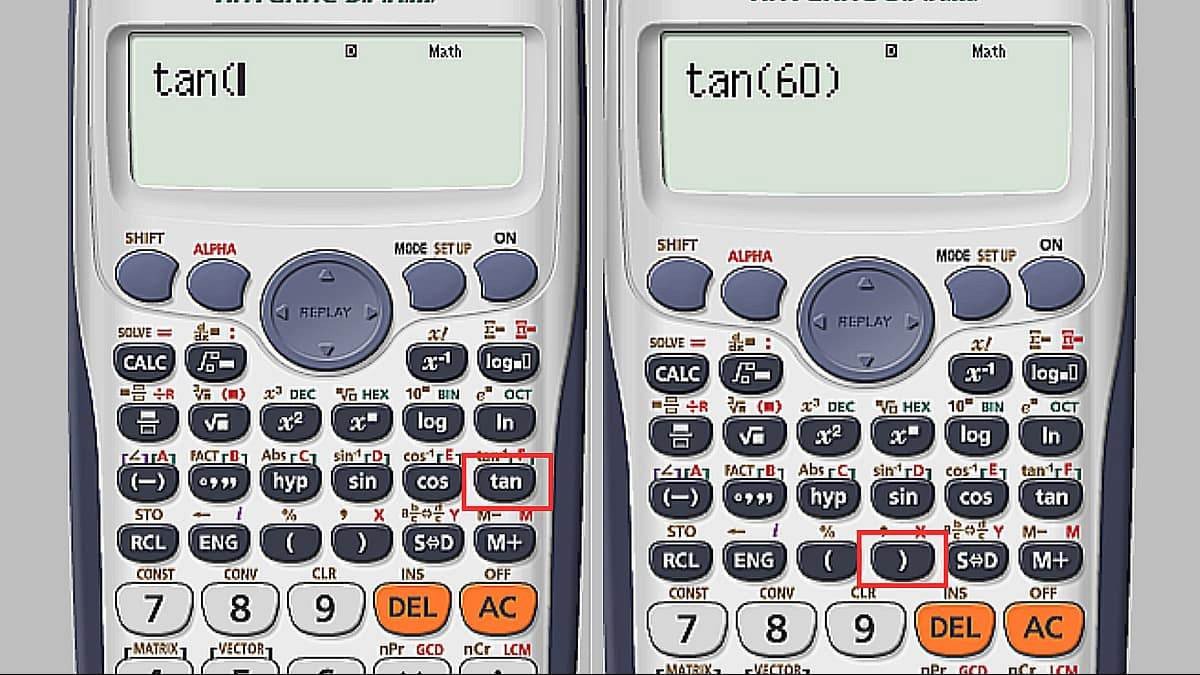 Cách Tính COT Trên Máy Tính Casio Đơn Giản, Chính Xác