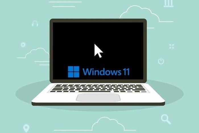 Máy tính đen màn hình chỉ hiện chuột: Quét virus