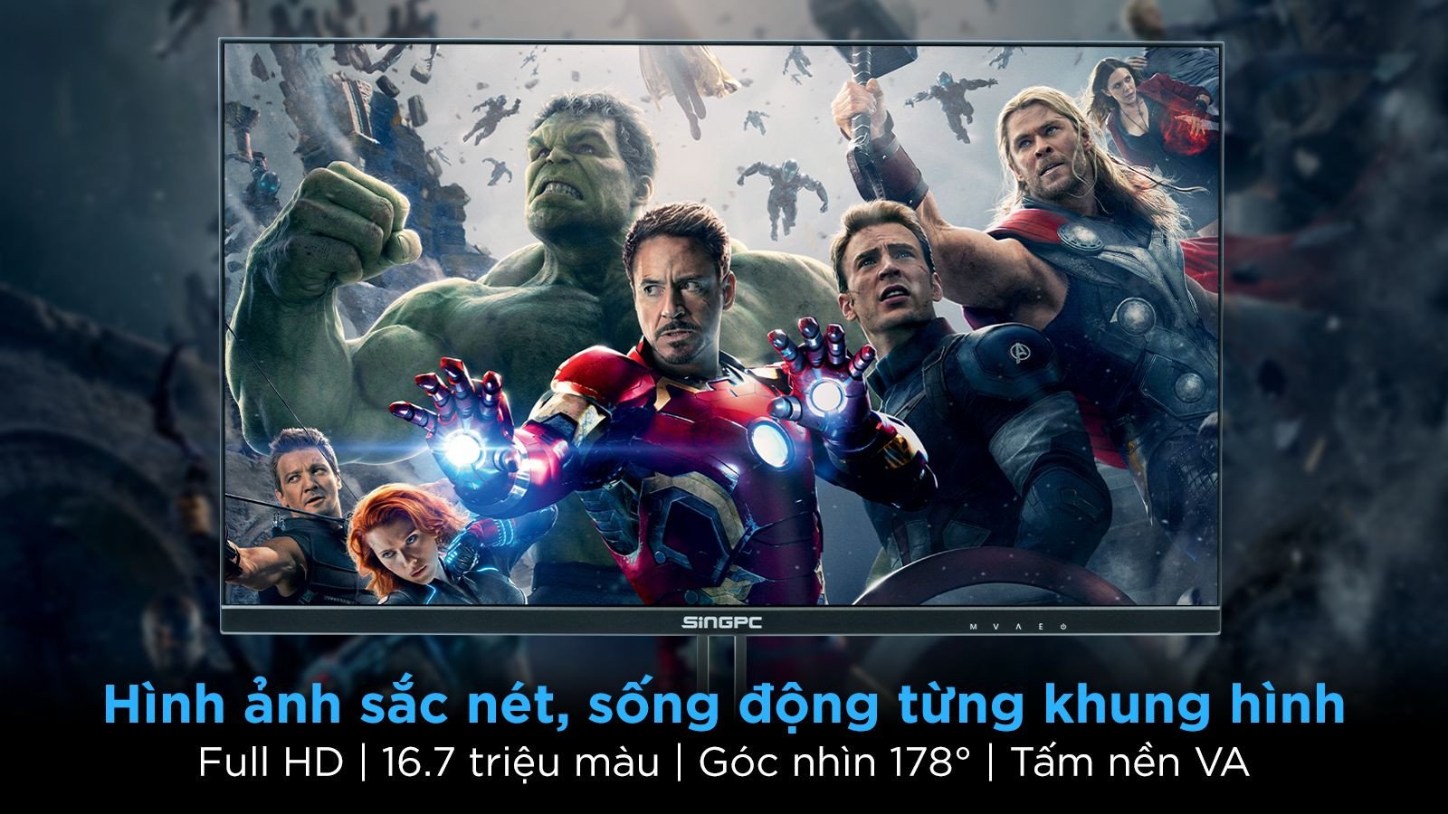 Màn hình máy tính Full HD: Lựa chọn tối ưu cho mọi nhu cầu