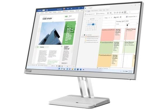 Màn hình Lenovo L25e-40 với thiết kế NearEdgeless