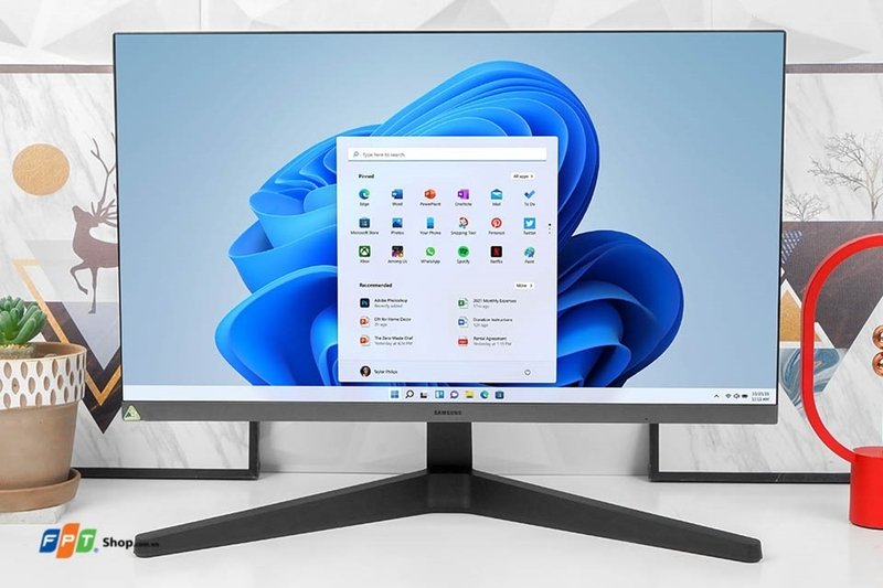 Màn hình Samsung LS24C330GAEXXV với thiết kế không viền