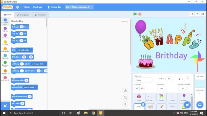Cách Làm Thiệp Sinh Nhật Trên Máy Tính Đẹp, Độc Đáo