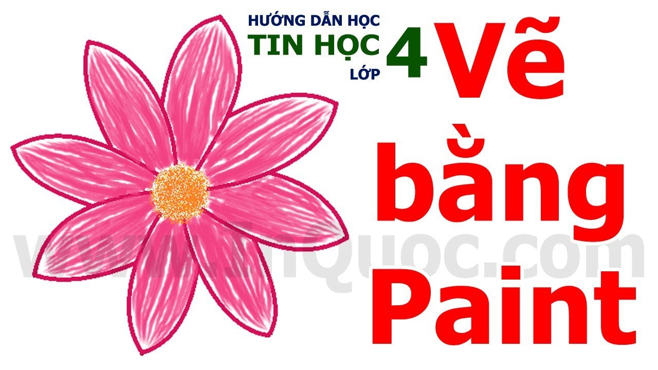 Hướng Dẫn Cách Vẽ Hoa Trên Máy Tính Chi Tiết