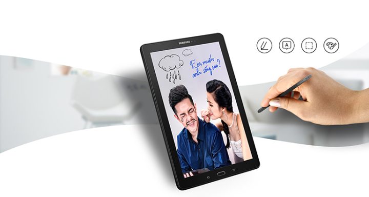 Thỏa sức sáng tạo cùng S Pen trên máy tính bảng Samsung Galaxy