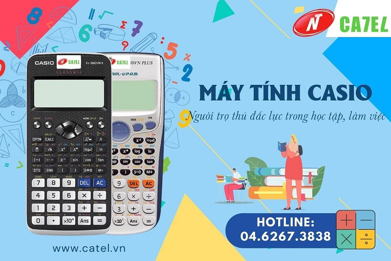 Máy tính Casio loại nào tốt nhất có màn hình sắc nét