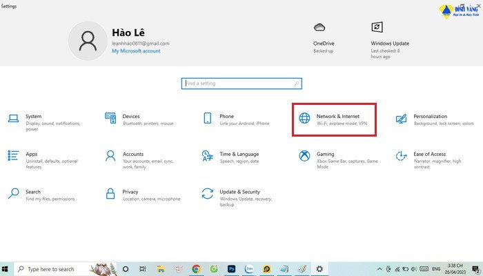 Khắc phục lỗi máy tính không vào được mạng Win 10 hiệu quả