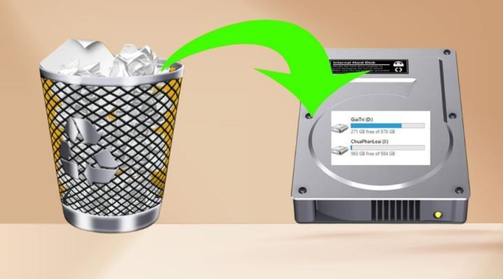 Sử dụng phần mềm khôi phục dữ liệu để lấy lại dữ liệu