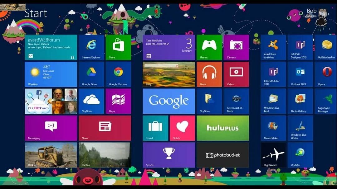 máy tính không vào được các ứng dụng