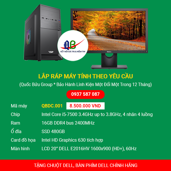 Lắp ráp máy tính doanh nghiệp - QBDC.001