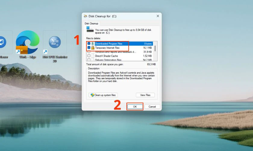 Dọn rác máy tính bằng phần mềm Disk Cleanup