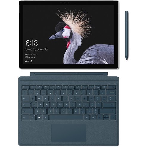 Thiết kế linh hoạt của máy tính bảng Microsoft Surface Pro 2017 với chân đế gập