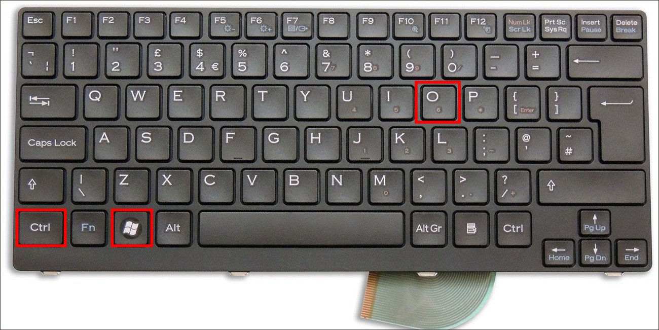 Mở bàn phím ảo bằng phím tắt