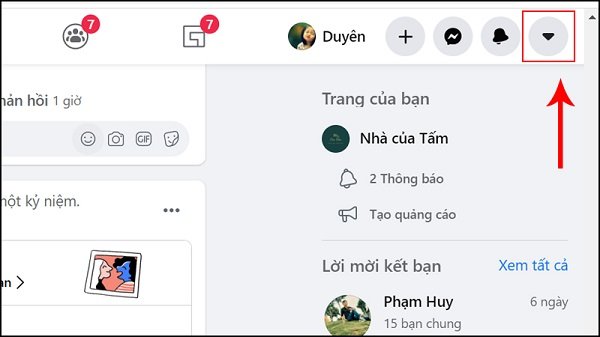 Cách mở chặn Facebook trên máy tính: Đăng nhập tài khoản