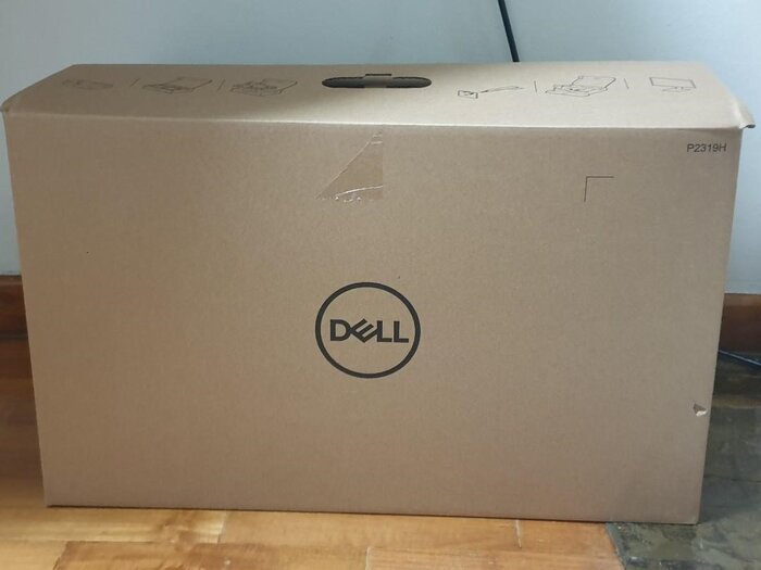 Mở hộp màn hình máy tính Dell P2319H