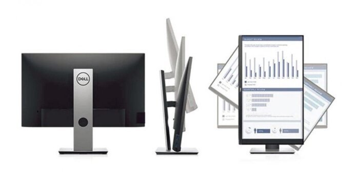 Màn hình Dell P2319H xoay dọc