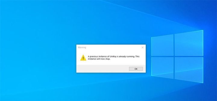 Cách sửa tiếng Việt trên máy tính - Thông báo Unikey đã chạy