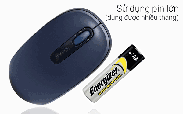 Pin Alkaline và pin Lithium cho chuột không dây