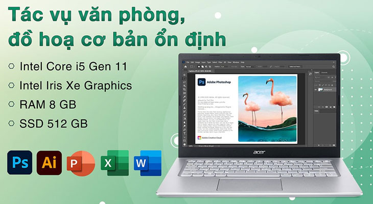 Laptop với hệ điều hành đa dạng và phần mềm chuyên dụng