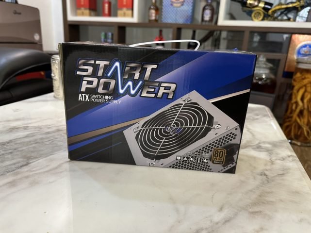 Nguồn máy tính 500W công suất thực Start Power với chuẩn 80 Plus Bronze