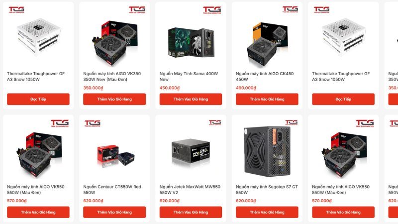 Bộ nguồn ổn định cho máy tính văn phòng giá rẻ hcm