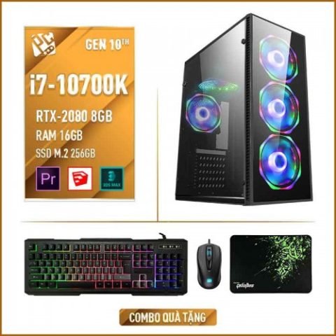 Cấu hình máy tính chơi game tốt giá rẻ 40 triệu