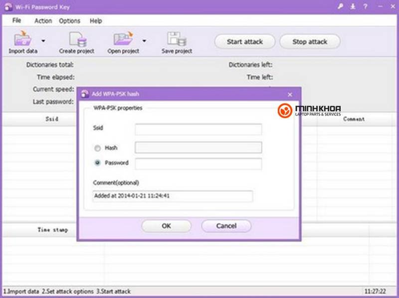Phần mềm bắt sóng wifi cho máy tính bàn Wifi Password Revealer