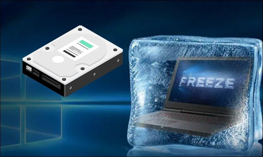 Các lưu ý trước khi đóng băng ổ cứng