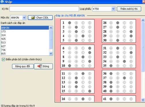 Phần Mềm Chấm Thi Trắc Nghiệm Trên Máy Tính Hiệu Quả Nhất