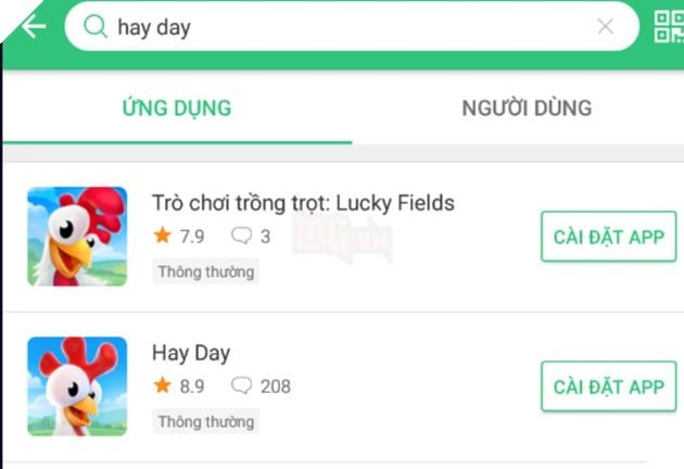 Hoàn tất cài đặt Hay Day và bắt đầu chơi game nông trại trên máy tính