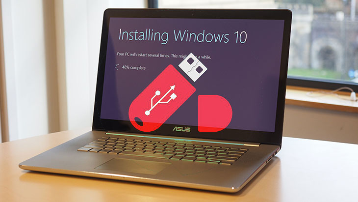 USB boot dùng để phá mật khẩu Windows 8