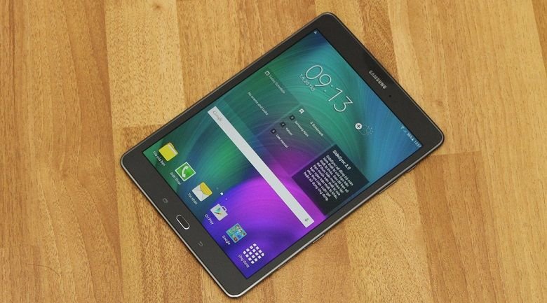 Máy tính bảng Samsung Galaxy Tab A 9.7 SM-P555 với thiết kế mỏng nhẹ