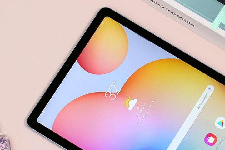 Màn hình 10.4 inch sắc nét của máy tính bảng Galaxy Tab S6 Lite