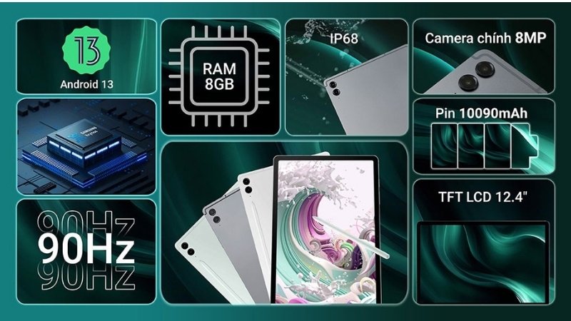 Máy tính bảng Samsung Galaxy Tab S9 FE và Samsung Galaxy Tab S9 FE+