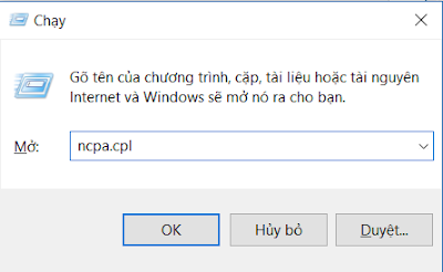 Mở cửa sổ Network Connections để thiết lập cáp kết nối PLC S7-300 với máy tính