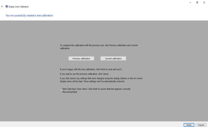So sánh kết quả chỉnh màu màn hình máy tính trước và sau khi hiệu chỉnh