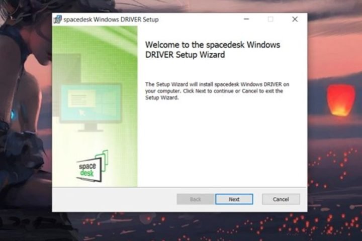 Cài đặt SpaceDesk trên máy tính
