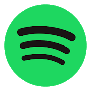 Spotify logo trên nền xanh lá cây, biểu tượng của ứng dụng nghe nhạc trực tuyến hàng đầu thế giới