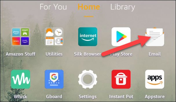 Biểu tượng ứng dụng quản lý email trên máy tính
