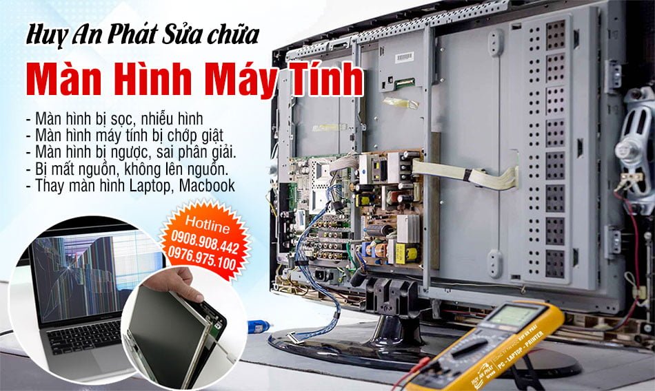 Sửa màn hình máy tính Gò Vấp: Chuyên nghiệp, Uy tín tại maytinhgiaphat.vn