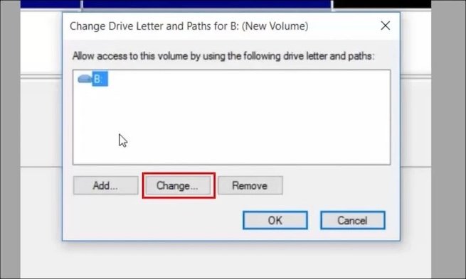 Thay đổi hoặc gán ký tự ổ đĩa máy tính
